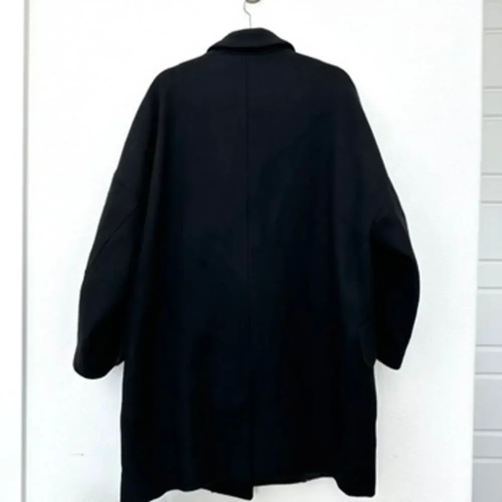 Coach black wool